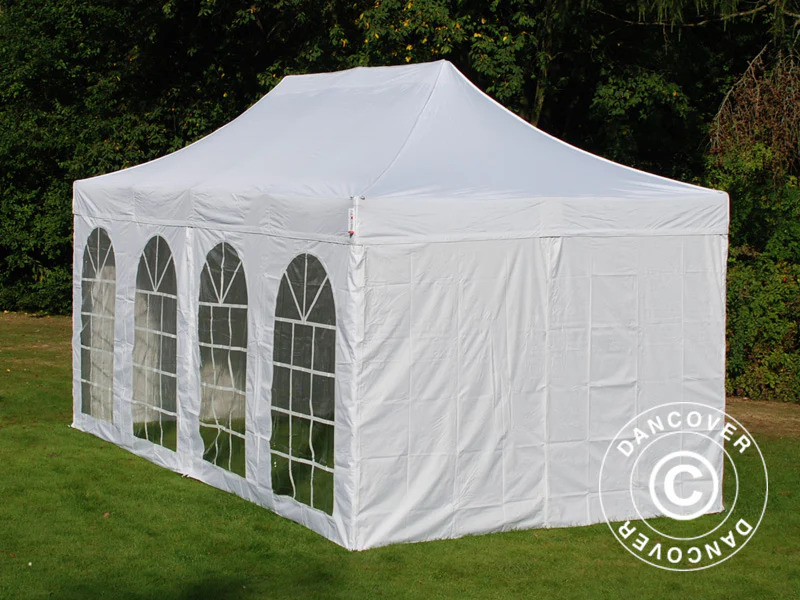 Namiot Ekspresowy FleXtents PRO Vintage Style 3x6m Biały, mq 6 ściany boczne - Image 33