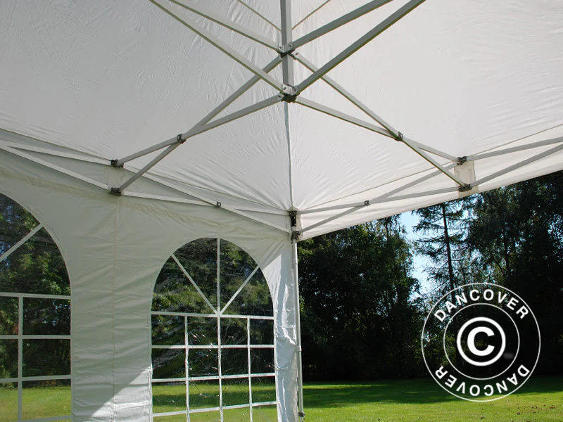 Namiot Ekspresowy FleXtents PRO Vintage Style 4x4m Biały, mq 4 ściany boczne - Image 12