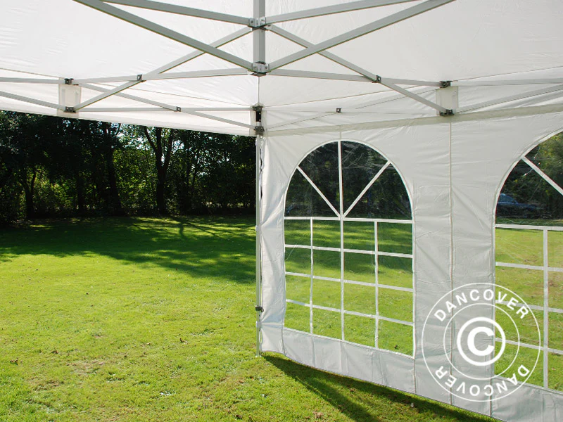 Namiot Ekspresowy FleXtents PRO Vintage Style 4x4m Biały, mq 4 ściany boczne - Image 13