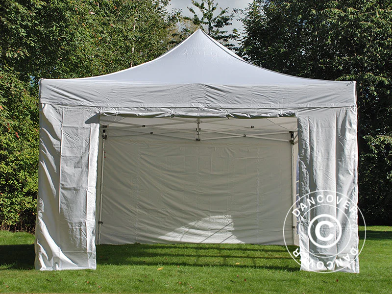 Namiot Ekspresowy FleXtents PRO Vintage Style 4x6m Biały, mq 8 ściany boczne - Image 23