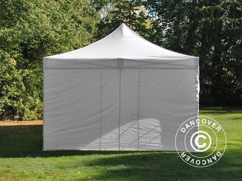 Namiot Ekspresowy FleXtents PRO Vintage Style 4x8m Biały, mq 6 ściany boczne - Image 15