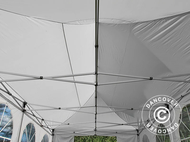 Namiot Ekspresowy FleXtents PRO Vintage Style 4x8m Biały, mq 6 ściany boczne - Image 19
