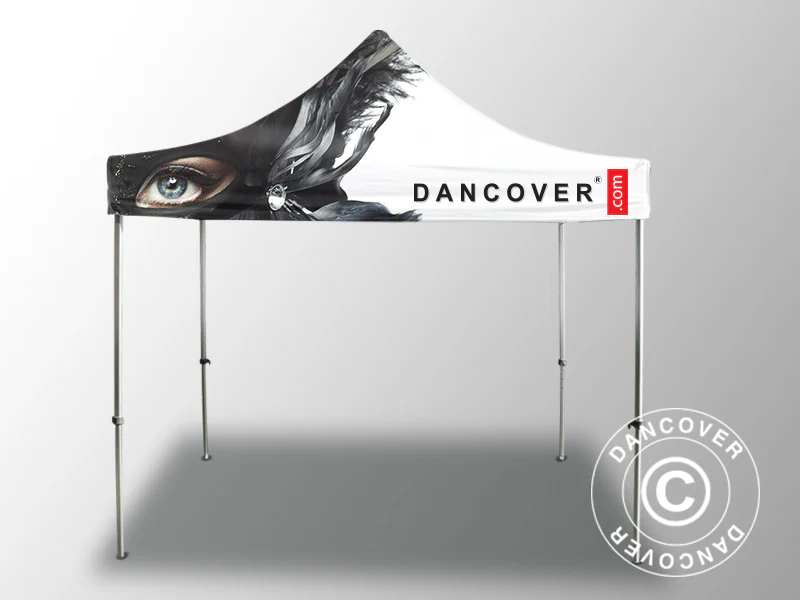 Namiot ekspresowy FleXtents PRO z pełnym zadrukiem cyfrowym, 3x3m - Image 2