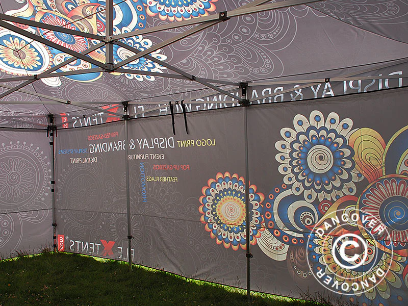 Namiot ekspresowy FleXtents PRO z pełnym zadrukiem cyfrowym, 4x6m, zawierający 4 ściany boczne - Image 13