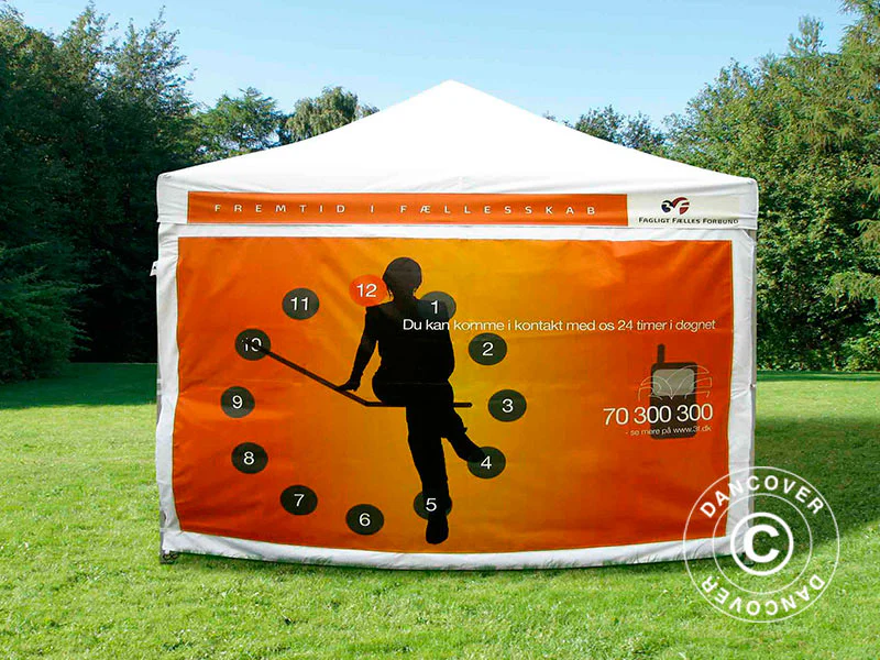 Namiot ekspresowy FleXtents PRO z pełnym zadrukiem cyfrowym, 4x6m, zawierający 4 ściany boczne - Image 18