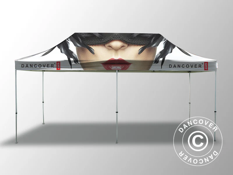 Namiot ekspresowy FleXtents PRO z pełnym zadrukiem cyfrowym, 4x8m - Image 2