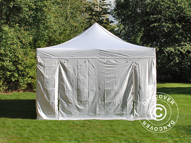 Namiot Ekspresowy FleXtents Steel 4x4m Biały, mq 4 ściany boczne - Image 7
