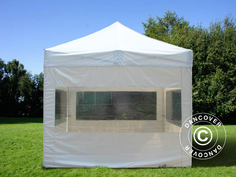 Namiot Ekspresowy FleXtents Xtreme 50 3x3m Biały, mq 4 ściany boczne - Image 3