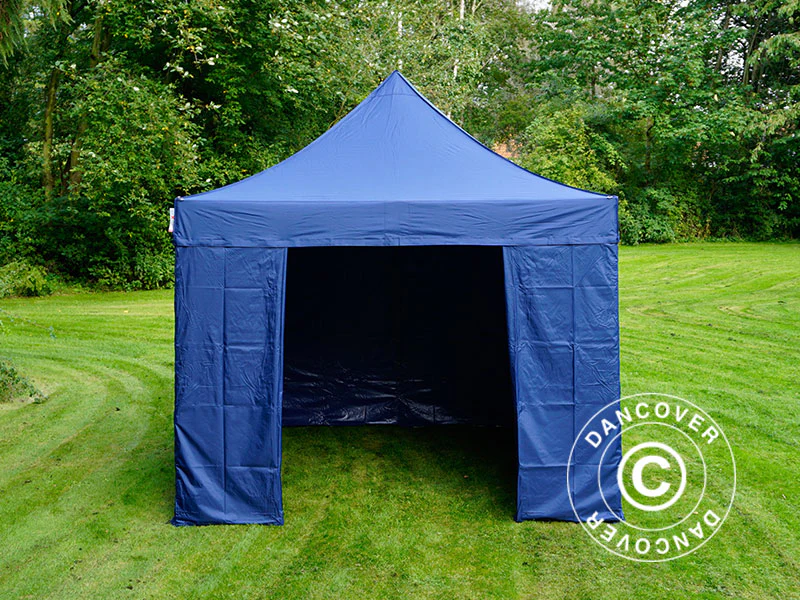 Namiot Ekspresowy FleXtents Xtreme 50 3x3m Ciemny niebieski, mq 4 ściany boczne - Image 15
