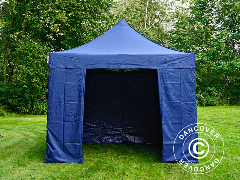 Namiot Ekspresowy FleXtents Xtreme 50 3x3m Ciemny niebieski, mq 4 ściany boczne - Image 8