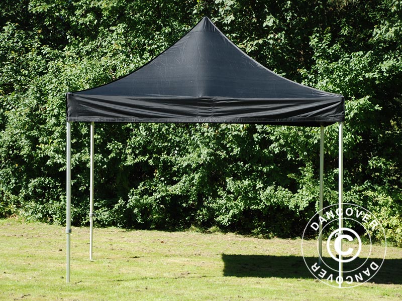 Namiot Ekspresowy FleXtents Xtreme 50 3x3m Czarny, Ogniotrwale - Image 6