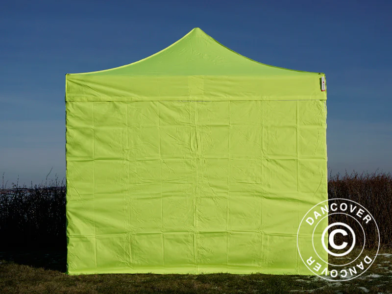Namiot Ekspresowy FleXtents Xtreme 50 3x3m Jaskrawożółty/zielony, mq 4 ściany boczne - Image 5
