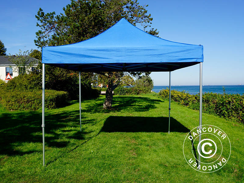 Namiot ekspresowy FleXtents Xtreme 50 3x3m Niebieski, mq 4 ściany boczne - Image 5