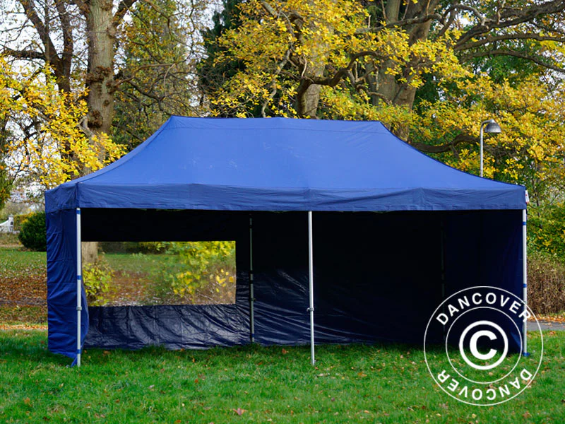 Namiot Ekspresowy FleXtents Xtreme 50 3x6m Ciemny niebieski, mq 6 ściany boczne - Image 11