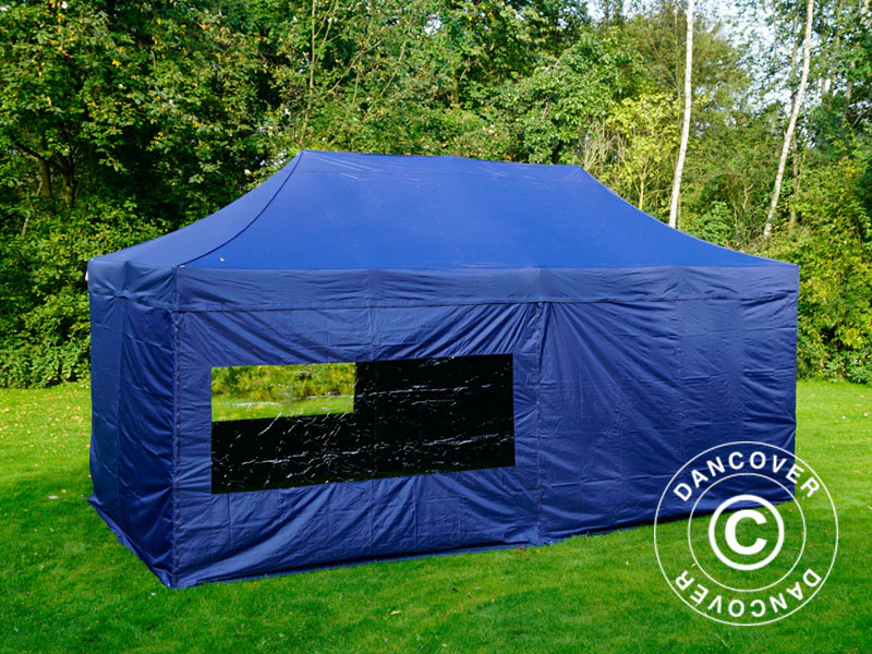 Namiot Ekspresowy FleXtents Xtreme 50 3x6m Ciemny niebieski, mq 6 ściany boczne - Image 7