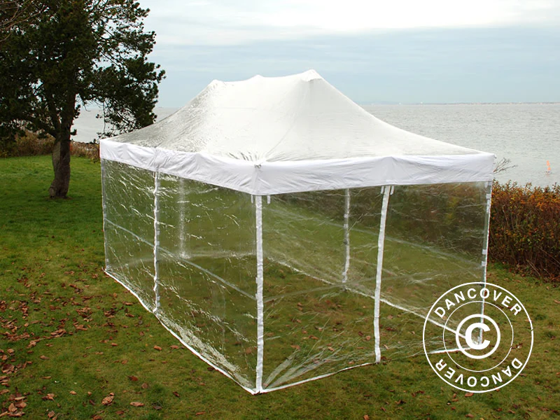 Namiot Ekspresowy FleXtents Xtreme 50 3x6m Przezroczysty, mq 6 ściany boczne - Image 2