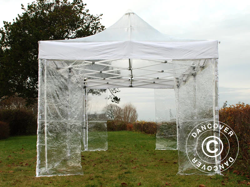 Namiot Ekspresowy FleXtents Xtreme 50 3x6m Przezroczysty, mq 6 ściany boczne - Image 4