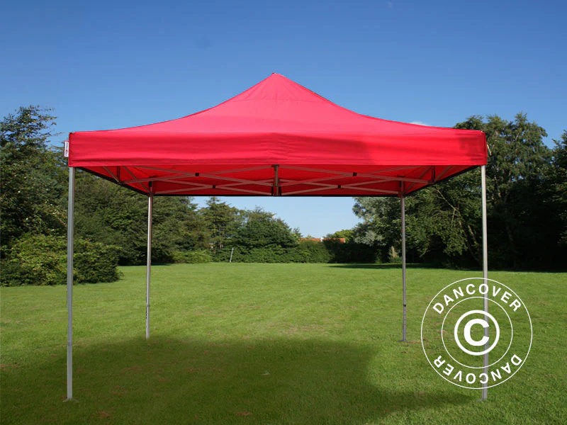 Namiot Ekspresowy FleXtents Xtreme 50 4x4m Czerwony, mq 4 ściany boczne - Image 4