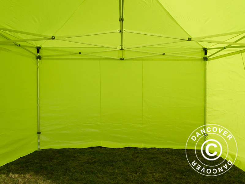 Namiot Ekspresowy FleXtents Xtreme 50 4x4m Jaskrawożółty/zielony, mq 4 ściany boczne - Image 16