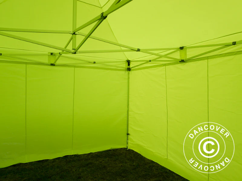 Namiot Ekspresowy FleXtents Xtreme 50 4x4m Jaskrawożółty/zielony, mq 4 ściany boczne - Image 20