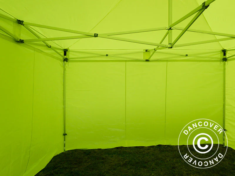 Namiot Ekspresowy FleXtents Xtreme 50 4x4m Jaskrawożółty/zielony, mq 4 ściany boczne - Image 23