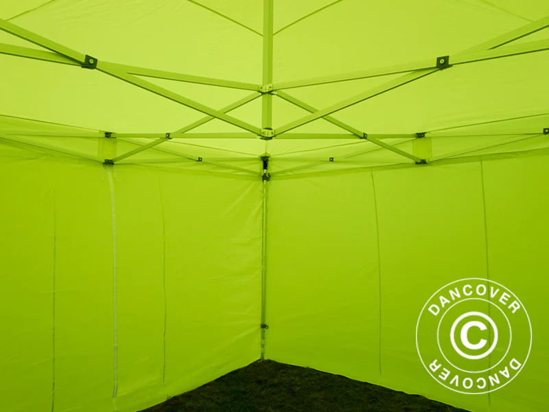 Namiot Ekspresowy FleXtents Xtreme 50 4x4m Jaskrawożółty/zielony, mq 4 ściany boczne - Image 24