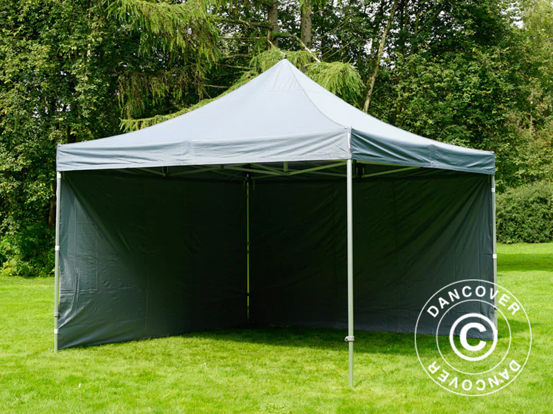 Namiot ekspresowy FleXtents Xtreme 50 4x4m Szary, mq 4 ściany boczne - Image 12