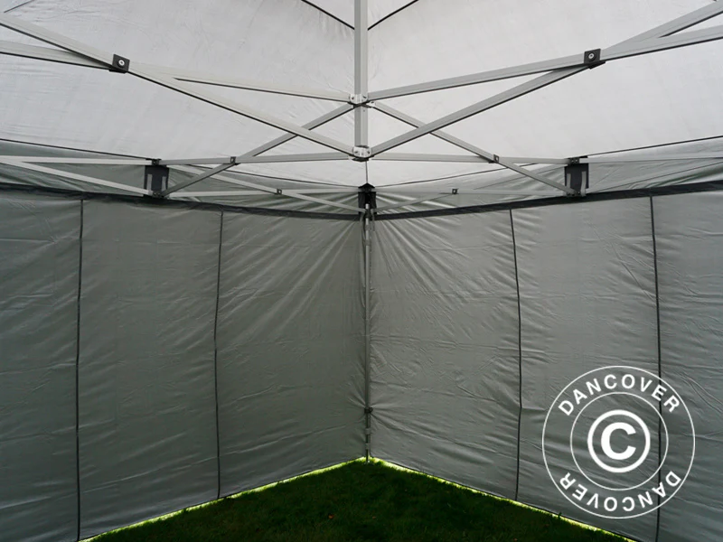 Namiot ekspresowy FleXtents Xtreme 50 4x4m Szary, mq 4 ściany boczne - Image 15
