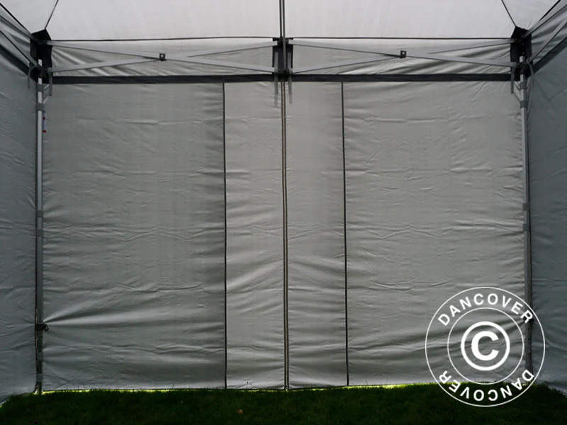 Namiot ekspresowy FleXtents Xtreme 50 4x4m Szary, mq 4 ściany boczne - Image 16