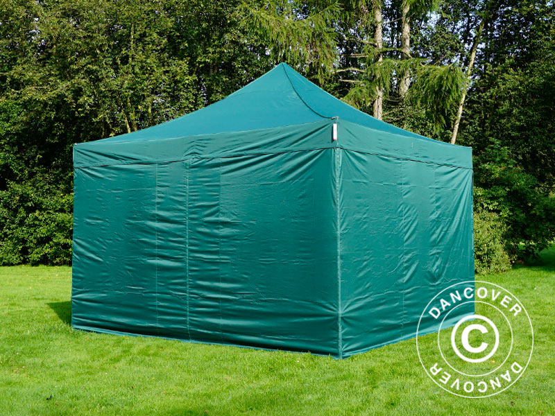 Namiot ekspresowy FleXtents Xtreme 50 4x4m Zielony, mq 4 ściany boczne - Image 2