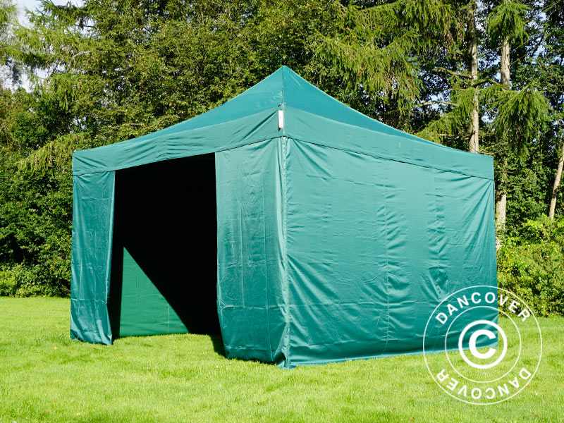 Namiot ekspresowy FleXtents Xtreme 50 4x4m Zielony, mq 4 ściany boczne - Image 7