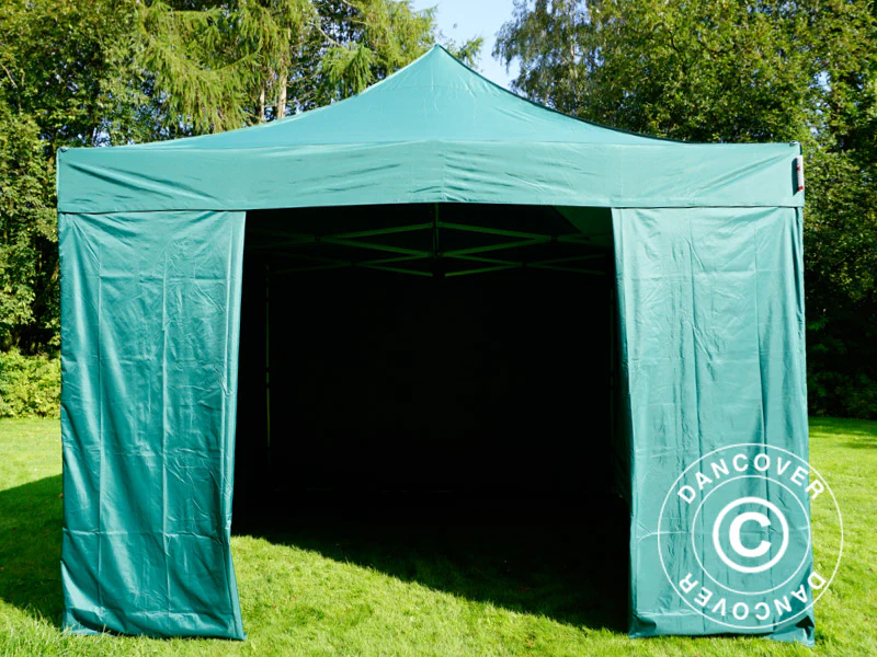 Namiot ekspresowy FleXtents Xtreme 50 4x4m Zielony, mq 4 ściany boczne - Image 8