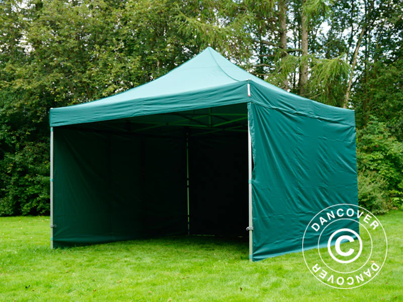 Namiot ekspresowy FleXtents Xtreme 50 4x4m Zielony, mq 4 ściany boczne - Image 9