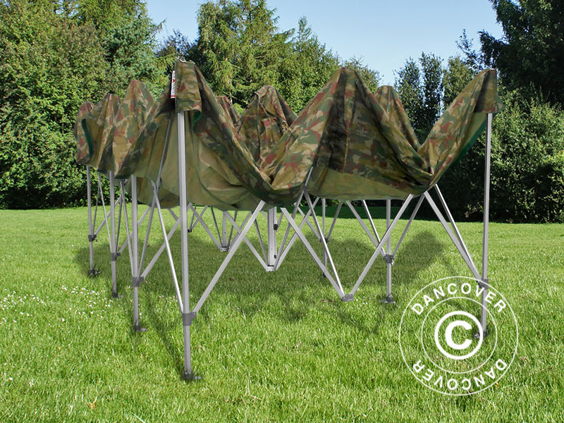 Namiot Ekspresowy FleXtents Xtreme 50 4x6m Kamuflaż/Wojskowy - Image 5
