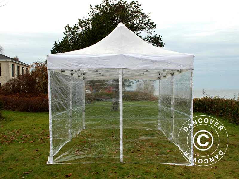 Namiot Ekspresowy FleXtents Xtreme 50 4x6m Przezroczysty, mq 8 ściany boczne - Image 2
