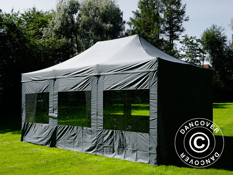 Namiot Ekspresowy FleXtents Xtreme 50 4x6m Szary, mq 8 ściany boczne - Image 30