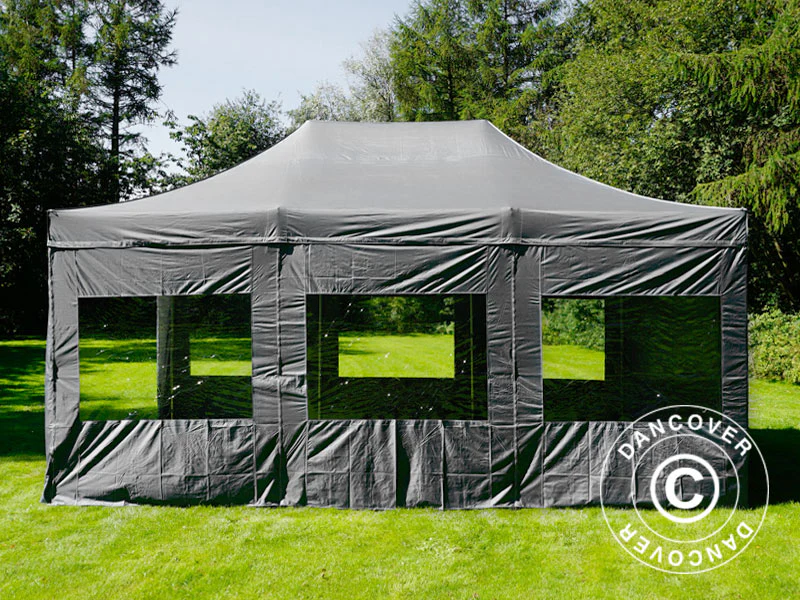 Namiot Ekspresowy FleXtents Xtreme 50 4x6m Szary, mq 8 ściany boczne - Image 38