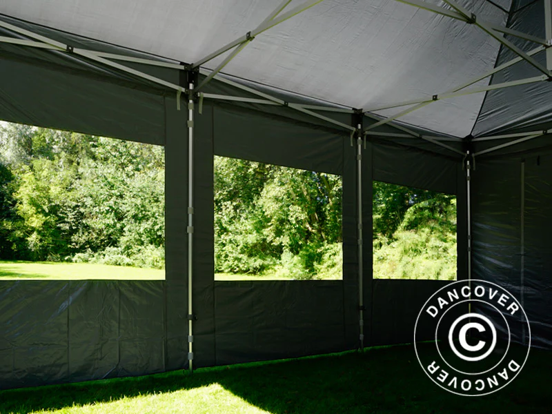 Namiot Ekspresowy FleXtents Xtreme 50 4x6m Szary, mq 8 ściany boczne - Image 5