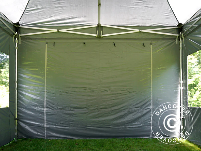 Namiot Ekspresowy FleXtents Xtreme 50 4x6m Szary, mq 8 ściany boczne - Image 8