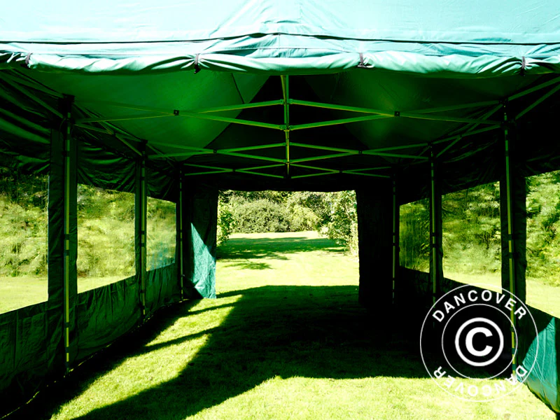 Namiot Ekspresowy FleXtents Xtreme 50 4x6m Zielony, mq 8 ściany boczne - Image 11