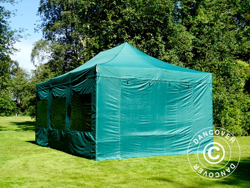Namiot Ekspresowy FleXtents Xtreme 50 4x6m Zielony, mq 8 ściany boczne - Image 13