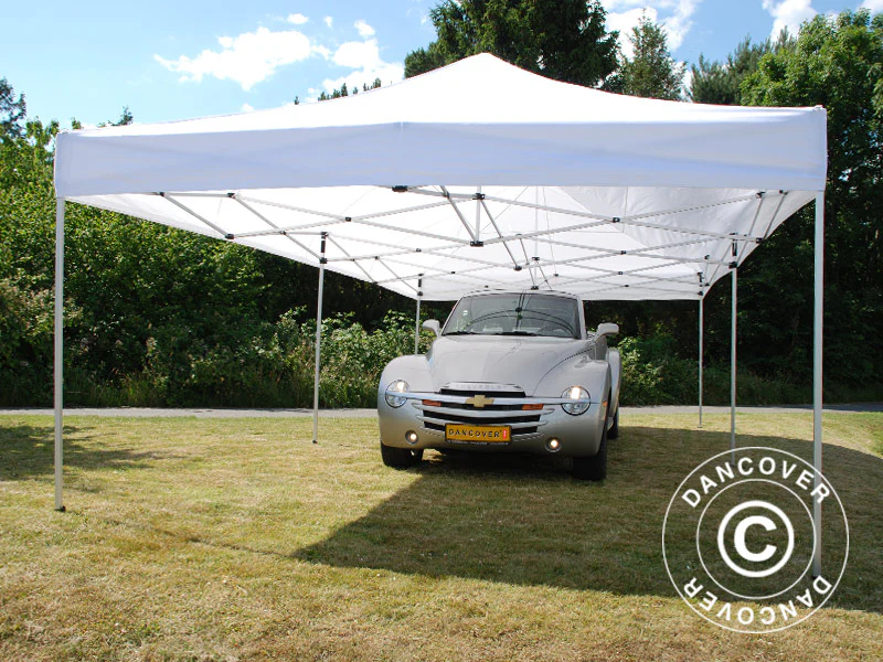Namiot Ekspresowy FleXtents Xtreme 50 4x8m Biały, Ogniotrwale, mq 6 ściany boczne - Image 8