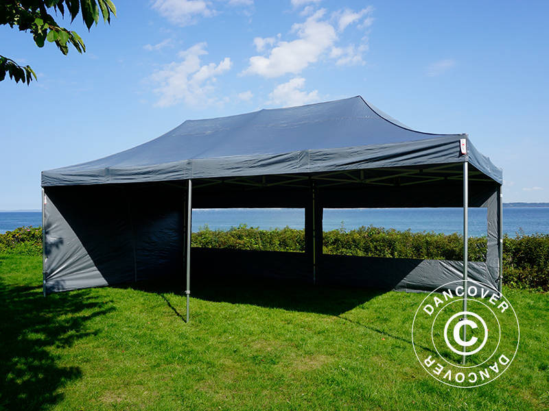 Namiot Ekspresowy FleXtents Xtreme 50 4x8m Szary, mq 6 ściany boczne - Image 15