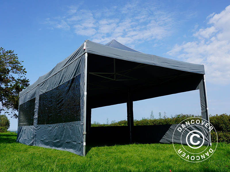 Namiot Ekspresowy FleXtents Xtreme 50 4x8m Szary, mq 6 ściany boczne - Image 28