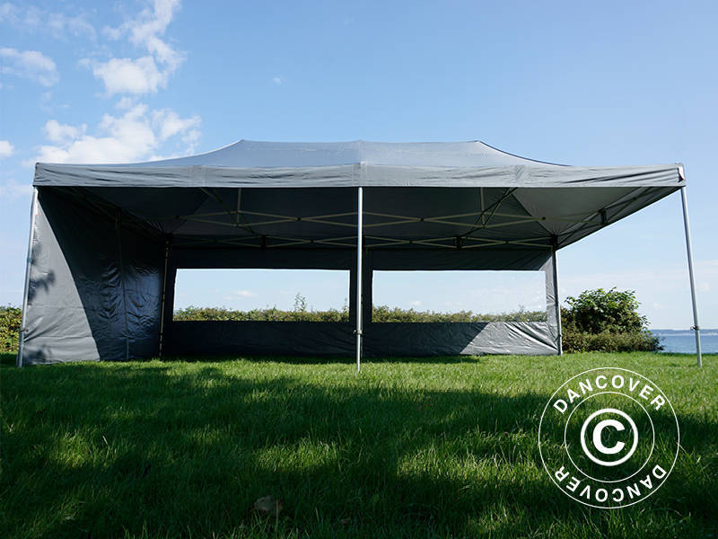 Namiot Ekspresowy FleXtents Xtreme 50 4x8m Szary, mq 6 ściany boczne - Image 29