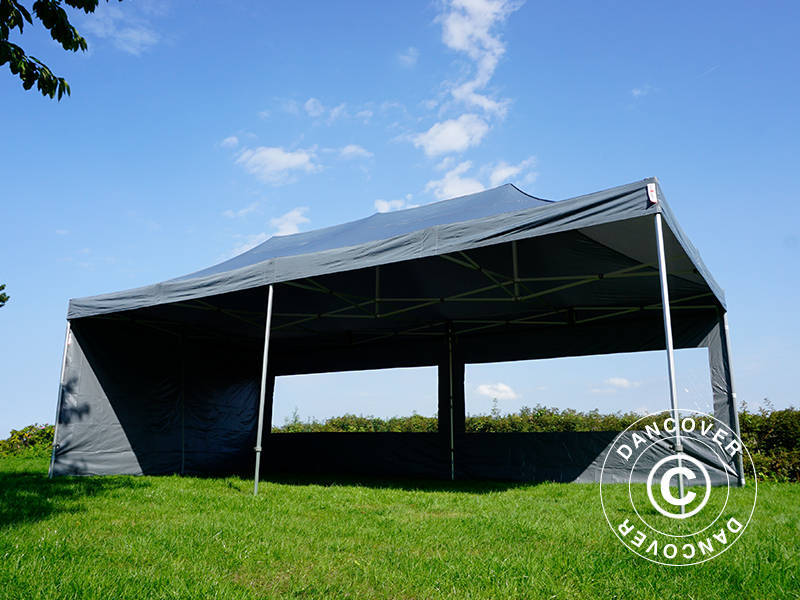 Namiot Ekspresowy FleXtents Xtreme 50 4x8m Szary, mq 6 ściany boczne - Image 30