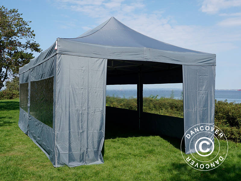Namiot Ekspresowy FleXtents Xtreme 50 4x8m Szary, mq 6 ściany boczne - Image 34