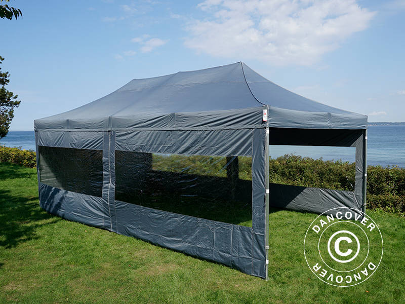 Namiot Ekspresowy FleXtents Xtreme 50 4x8m Szary, mq 6 ściany boczne - Image 37