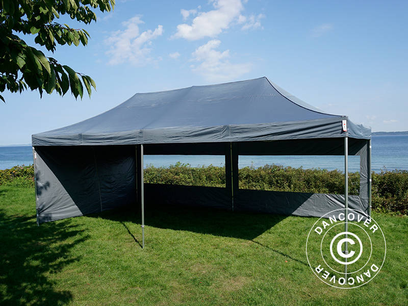 Namiot Ekspresowy FleXtents Xtreme 50 4x8m Szary, mq 6 ściany boczne - Image 42