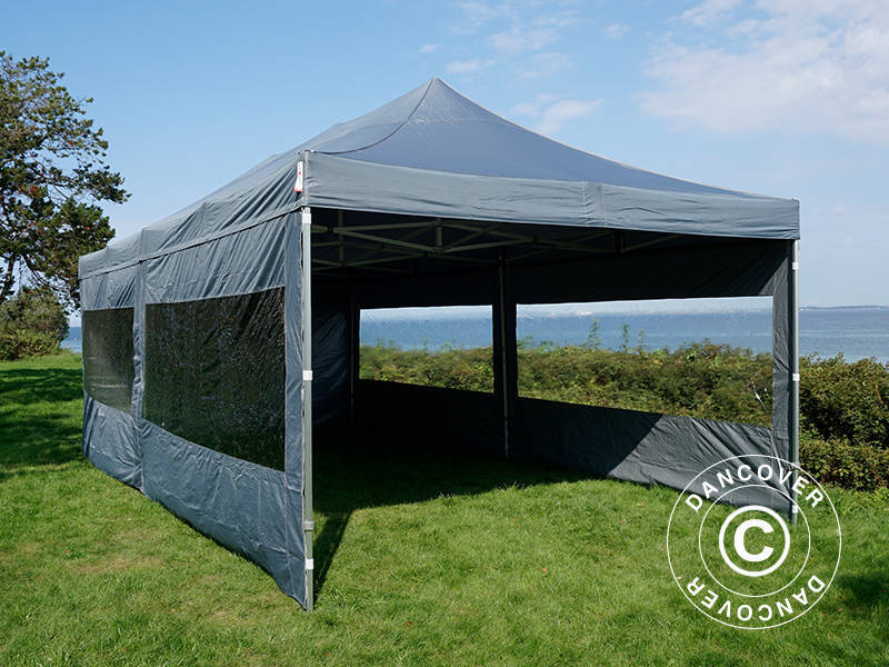 Namiot Ekspresowy FleXtents Xtreme 50 4x8m Szary, mq 6 ściany boczne - Image 48
